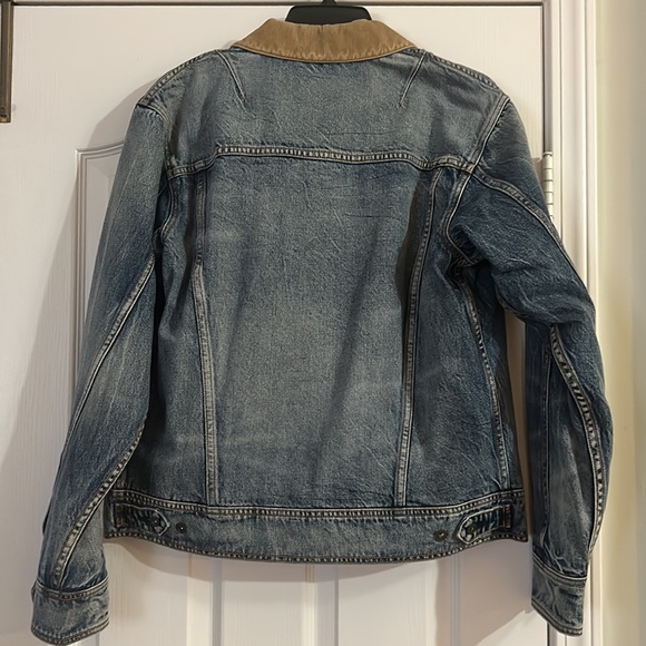 Rag & Bone Jacket- denim with quilted lining. - Picture 6 of 6